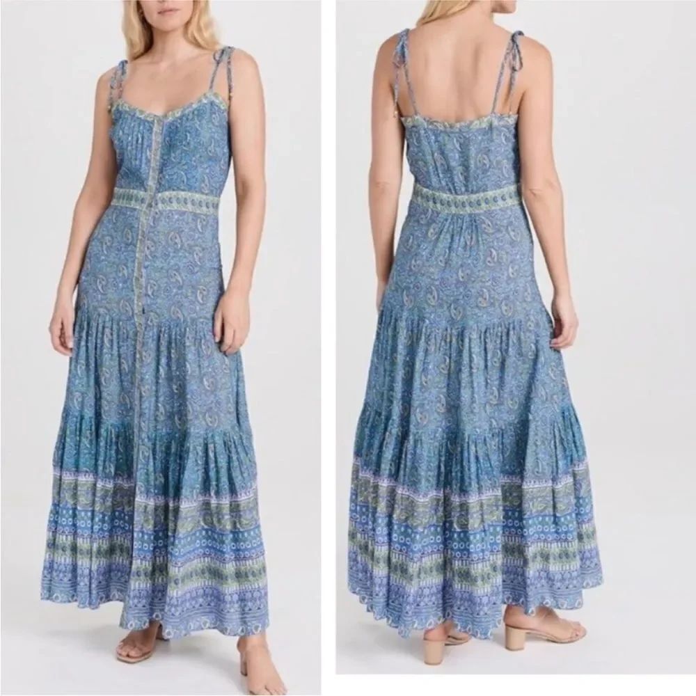 Veronica Beard Windansea Electric Blue Multi Dress $498